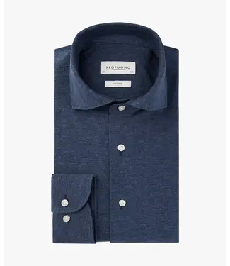 Profuomo Jeans Mélange Knitted Shirt