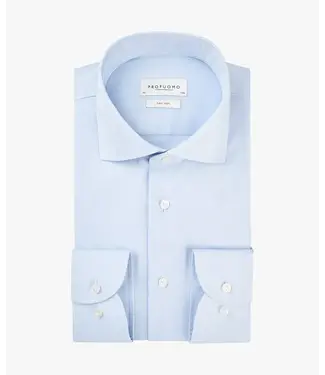 Profuomo Originale Blue Slim Fit Cutaway Collar