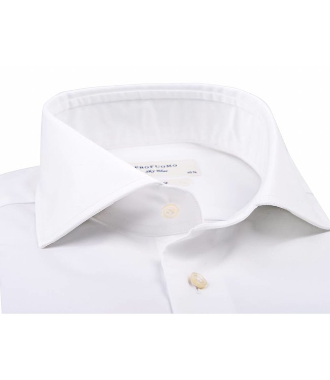 Profuomo Sky Blue Cutaway Collar Single Cuff Slim Fit