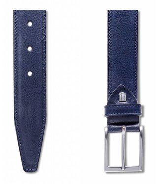 Profuomo Belt Calf Leather Blu