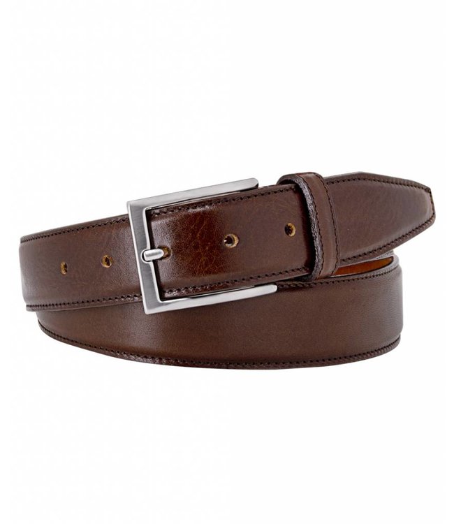 Profuomo Belt Calf Leather Brown