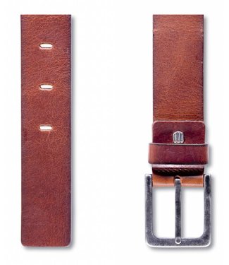 Profuomo Belt Leather Polish Cognac