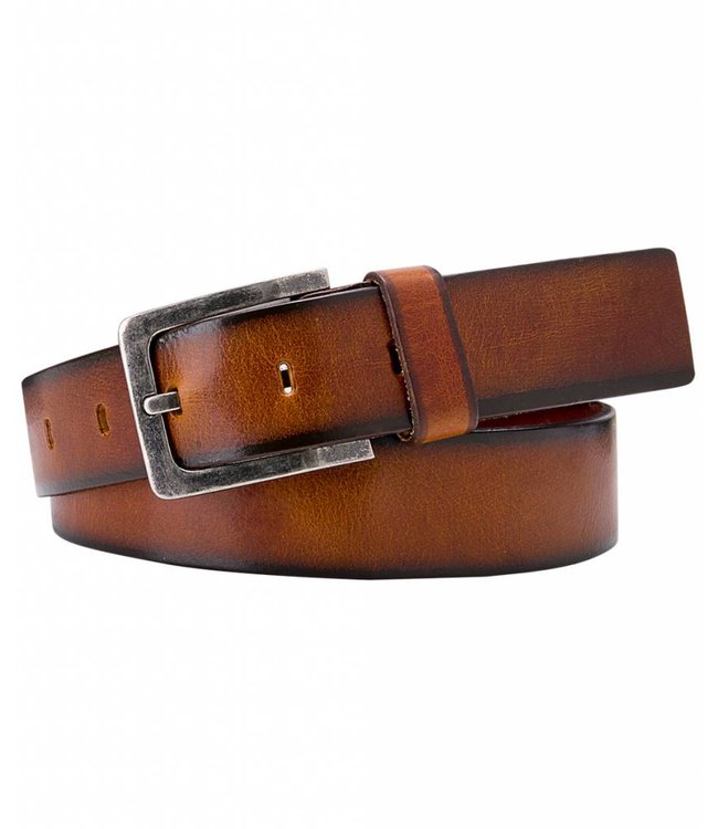 Profuomo Belt Leather Polish Cognac