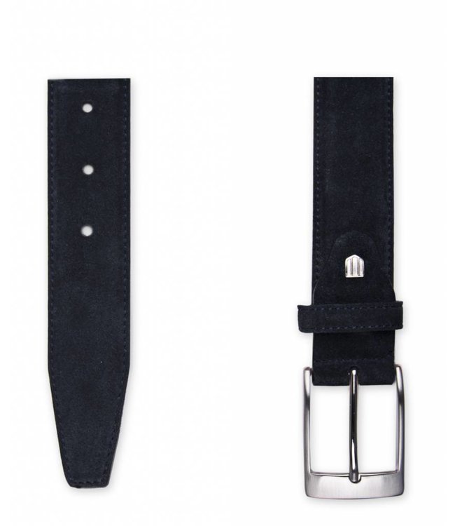 Profuomo Belt Suede Navy