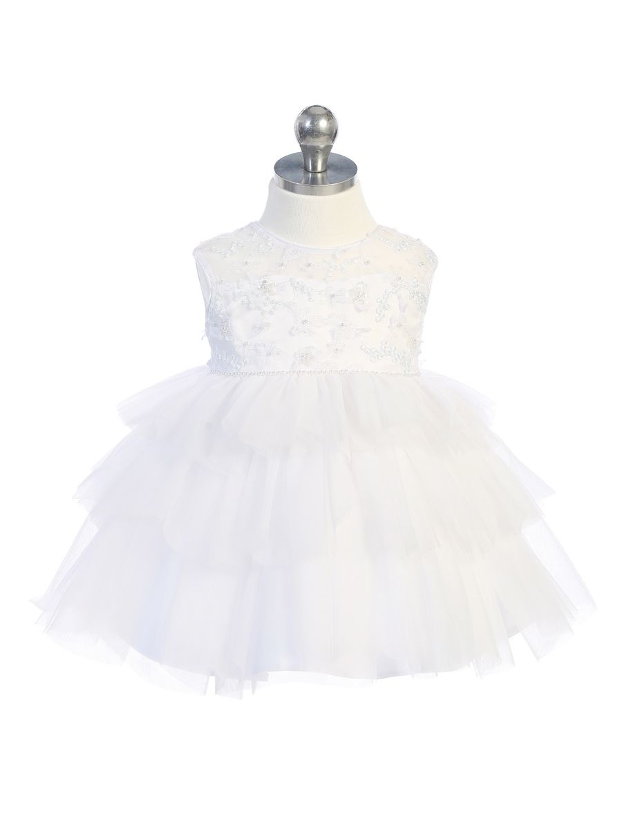 Baby jurk Linde wit