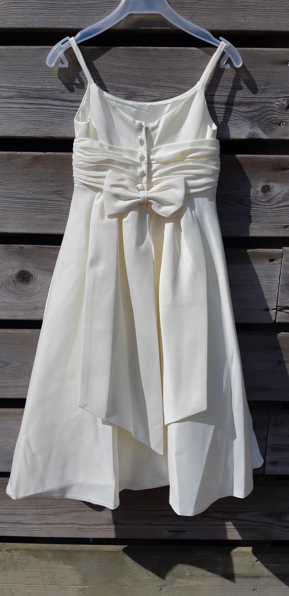 Bruidsmeisjes jurk Chantal ivoor