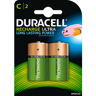 batterijen oplaadbaar type C (2 stuks)