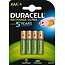 Duracell batterijen oplaadbaar type AAA (4 stuks)