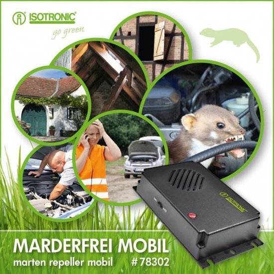 Isotronic marterverjager op batterijen