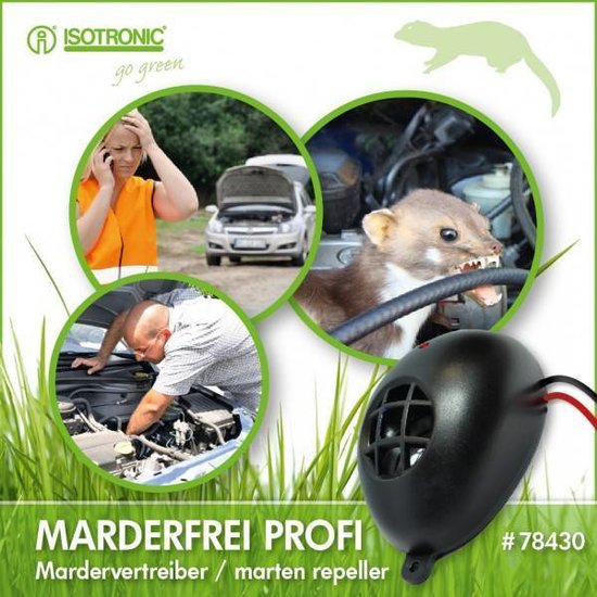 Isotronic marterverjager profi voor auto en vrachtwagen