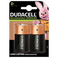batterijen oplaadbaar type D (2stuks)