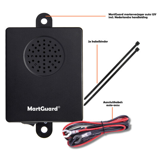 MartGuard® Car Secure Pro V2 marterverjager auto 12 V