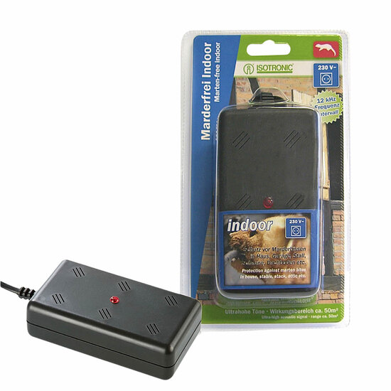 Isotronic marterverjager voor binnen