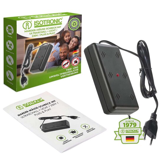 Isotronic marterverjager voor binnen