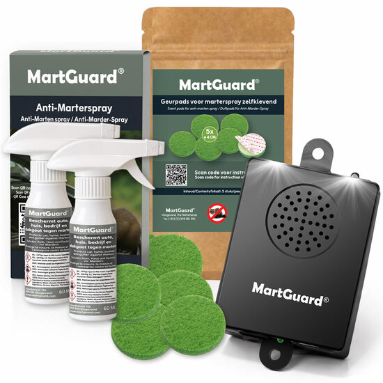 MartGuard® martervrij 3-stappenplan voor auto's (complete set)