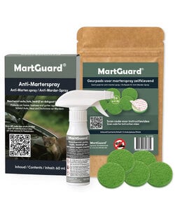 Anti-Marterspray + Geurpads - Geurbarrière pakket