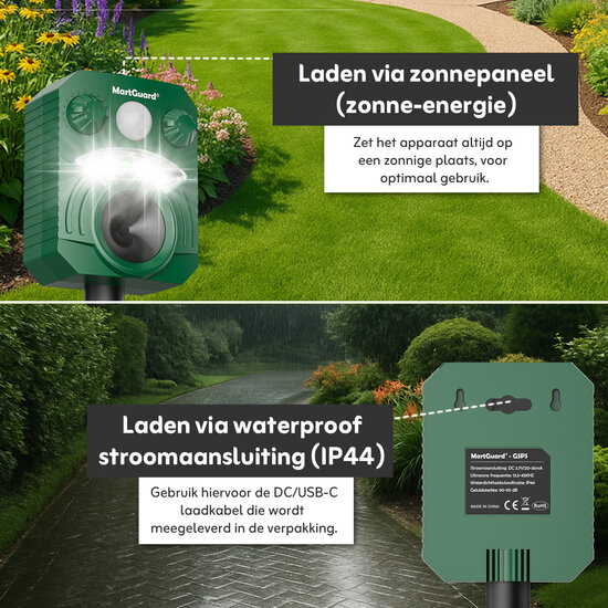 MartGuard® Garden Secure Pro Solar marterverjager voor buiten
