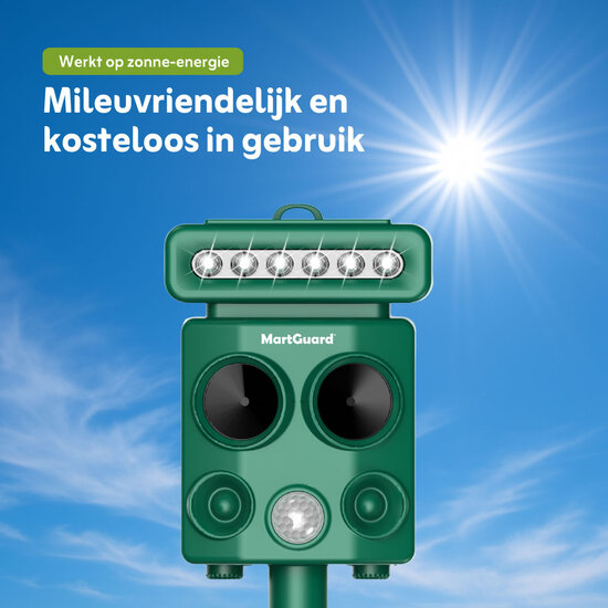 MartGuard® Garden Secure Pro Solar V2 marterverjager voor buiten