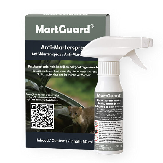 MartGuard® Anti-Marterspray 4x60 ml (4-pack) - geconcentreerd