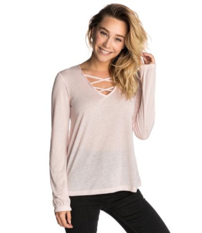 Rip Curl Crystal Long Sleeve Tee - Pink