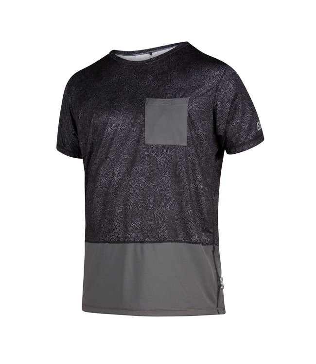 Mystic Shred S / S Quickdry Phantom Gray