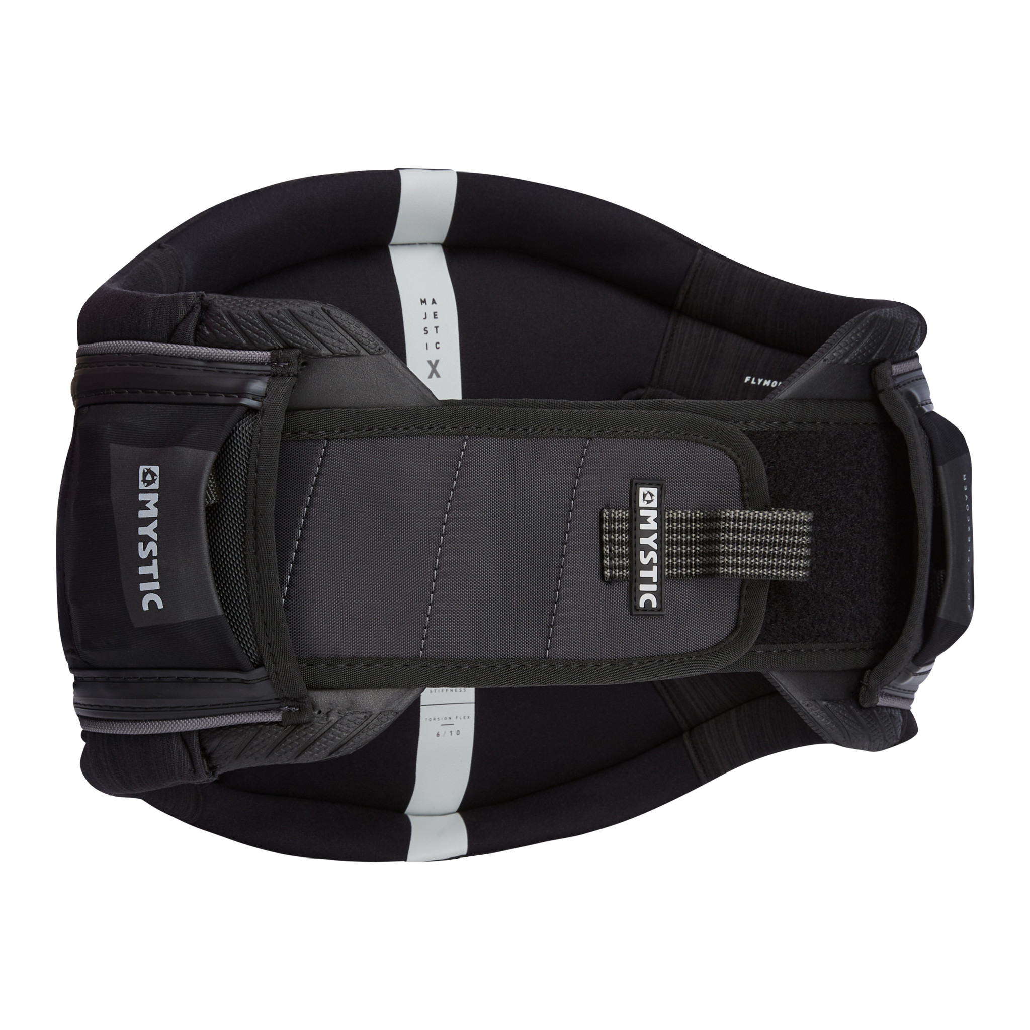 Mystic Majestic X Waist Harness Black/White SHAKA Kitesurfing SHAKA