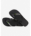 Havaianas Brasil Logo Black/Black