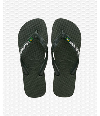 Havaianas Brasil Logo Green/Olive