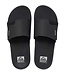 Reef Fanning Slide - Black/Silver Black