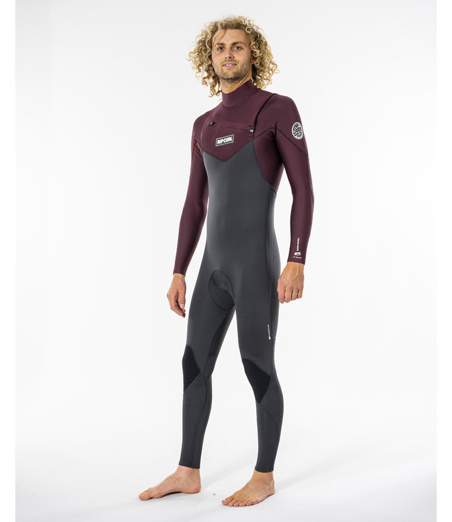 Rip Curl Dawn Patrol C/Zip 53Gb St - Wine