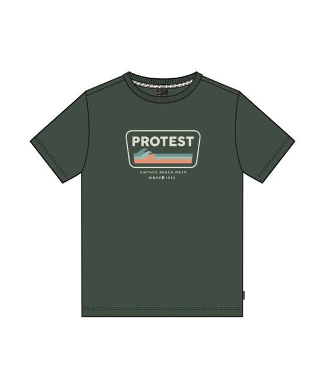 Protest PRTCAARLO t-shirt - Hunter green