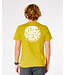 Rip Curl Wetsuit Icon Tee  - Vintage Yellow
