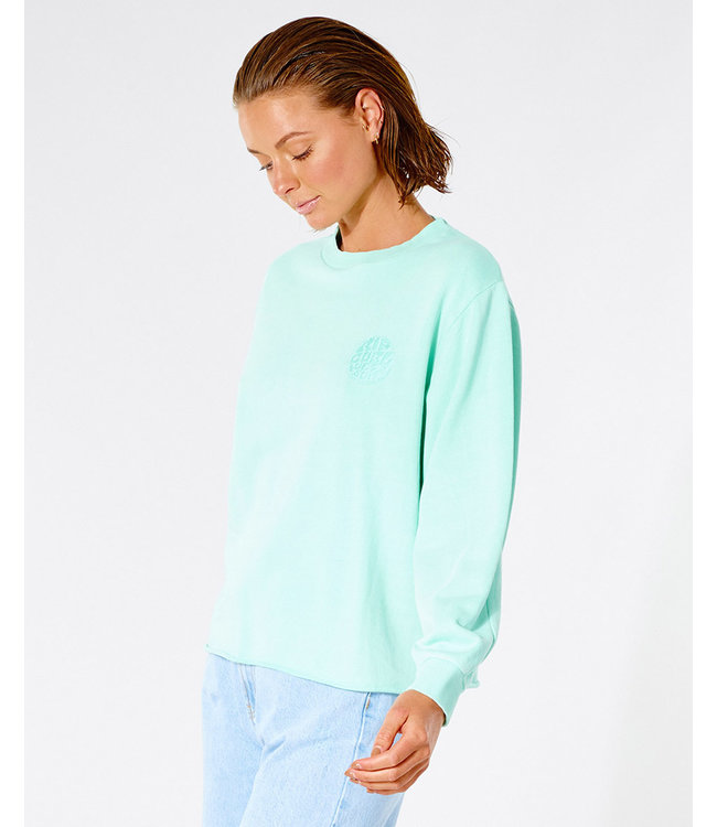 Rip Curl Icons Of Surf Crew  - Light Aqua