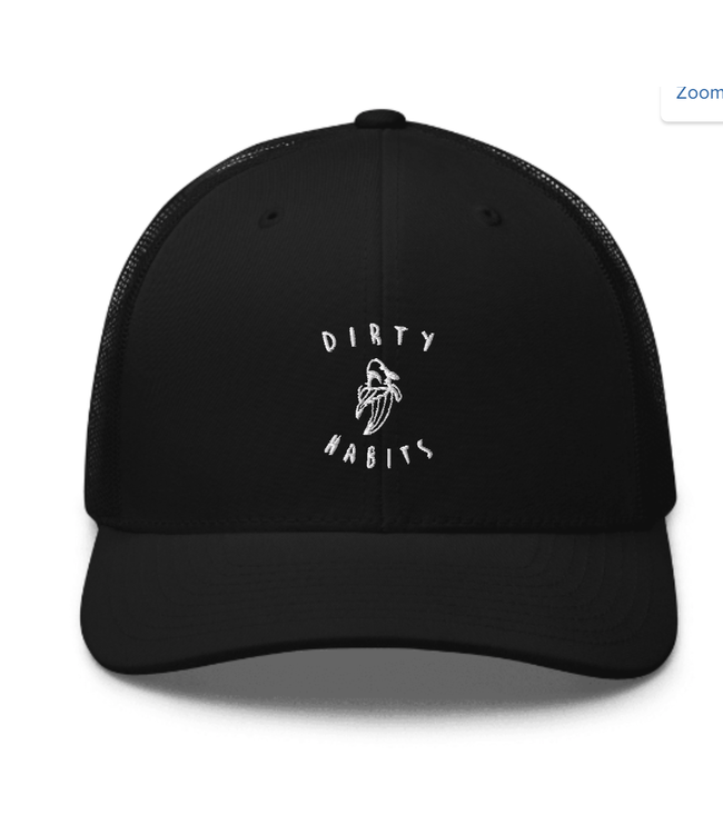 Dirty Habits DH Shark Trucker - Black