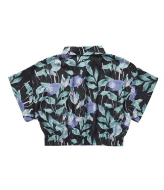 Mystic Lily Blouse - Turquoise