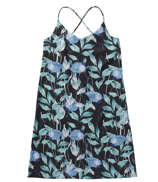 Mystic Lily Dress - Turquoise