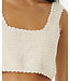 Rip Curl Oceans Together Crochet Top - Off White