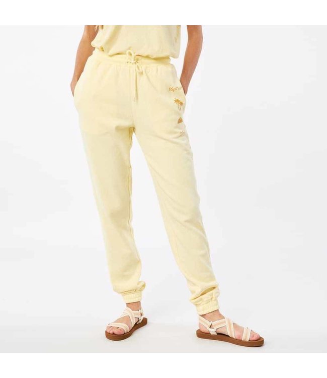 Rip Curl Re-Entry Trackpant  - Light Yellow