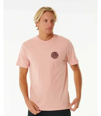 Rip Curl Wetsuit Icon Tee - Light Peach