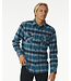 Rip Curl Count Flannel Shirt - Mineral Blue