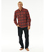 Rip Curl Griffin Flannel Shirt - Red