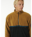 Rip Curl Journey Polar Fleece Crew - Black/Brown