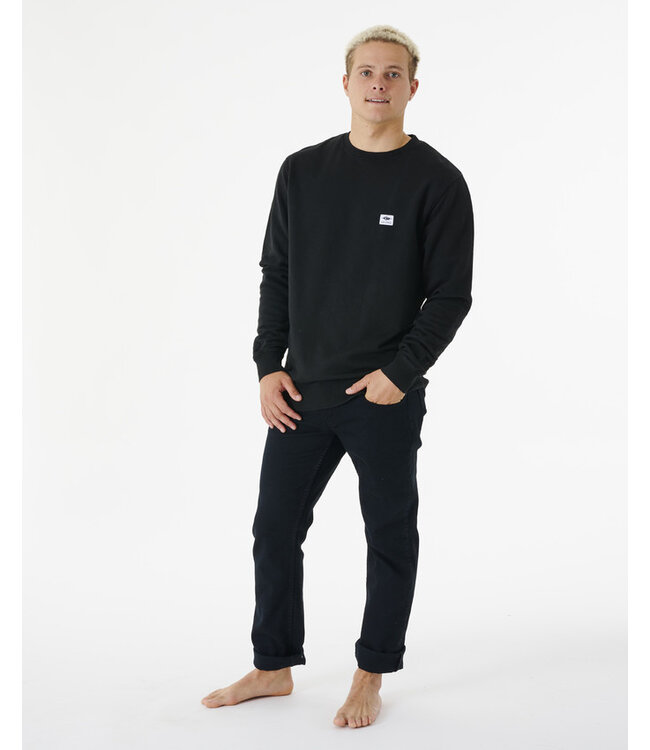 Rip Curl Original Surfers Crew - Black