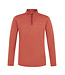 Protest WILL 1/4 zip top - Brick Orange