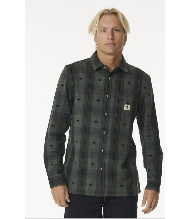 Rip Curl Flannel - Washed Green