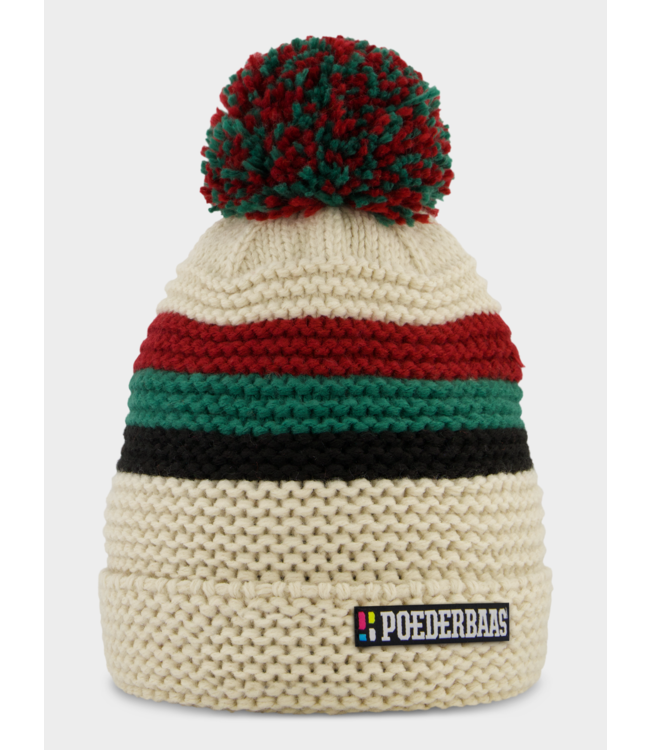 Poederbaas Classic Colorful Beanie 2.0 - Cream Green