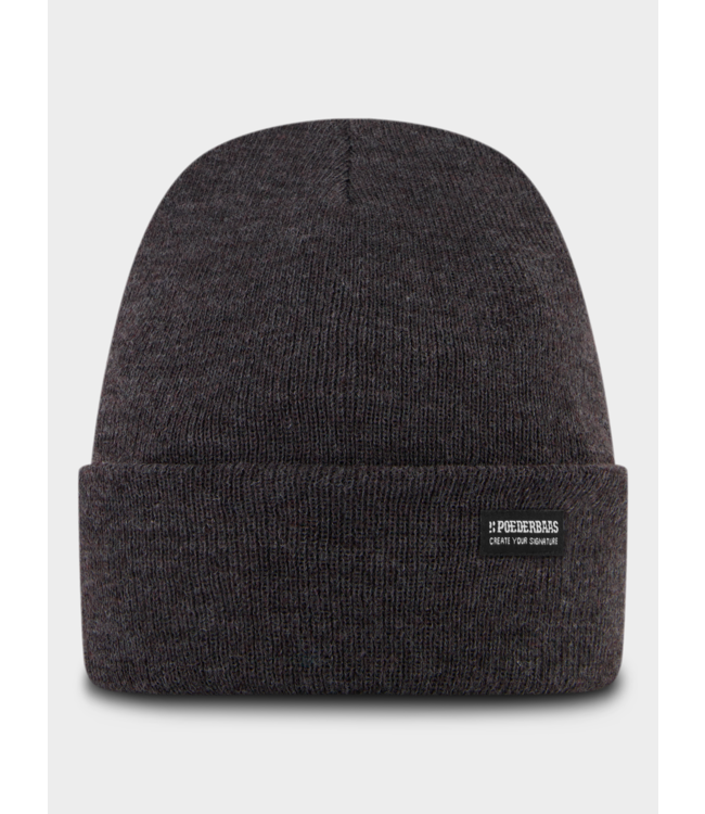 Poederbaas Park Beanie - Anthracite