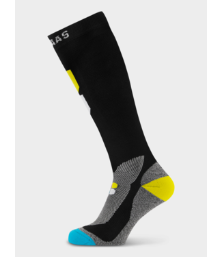 Poederbaas Technical Ski Socks Bamboo Freeride - Black