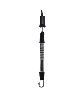 Mystic Kite Safety Leash Short - Black/White