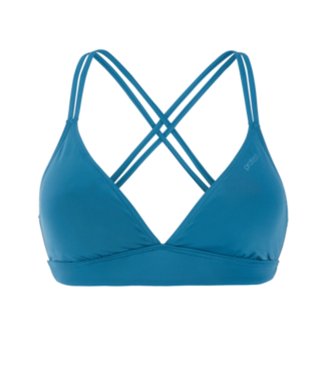 Protest MIXMAKARA 24 triangle bikini top - Raku Blue